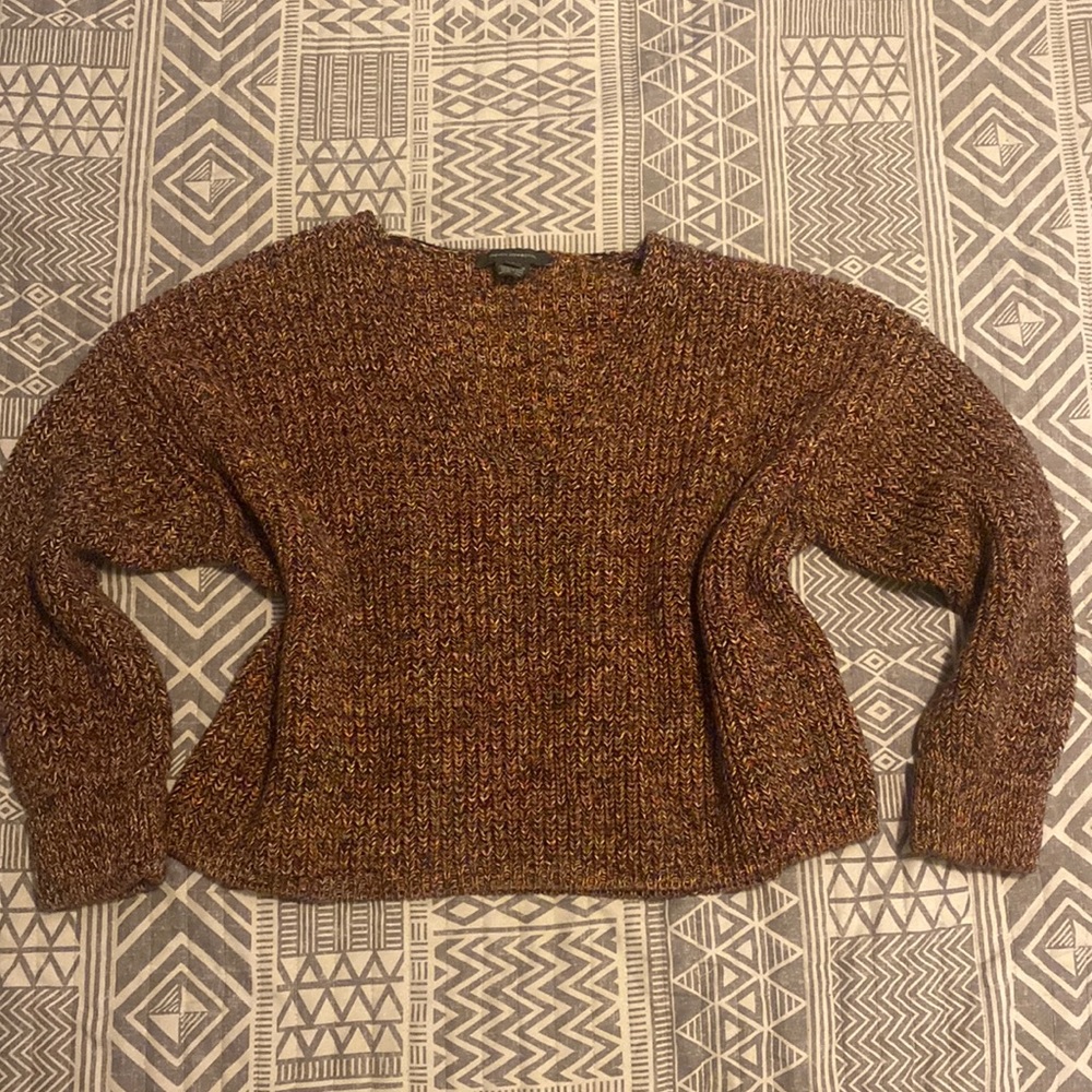 Tri Color knit sweater